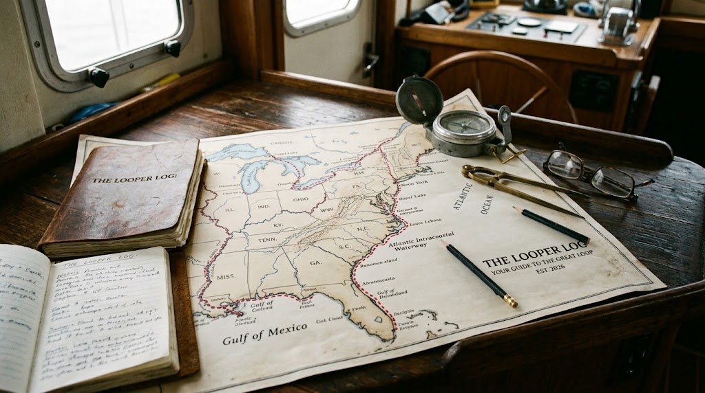 The Looper Log Great Loop Navigation Map